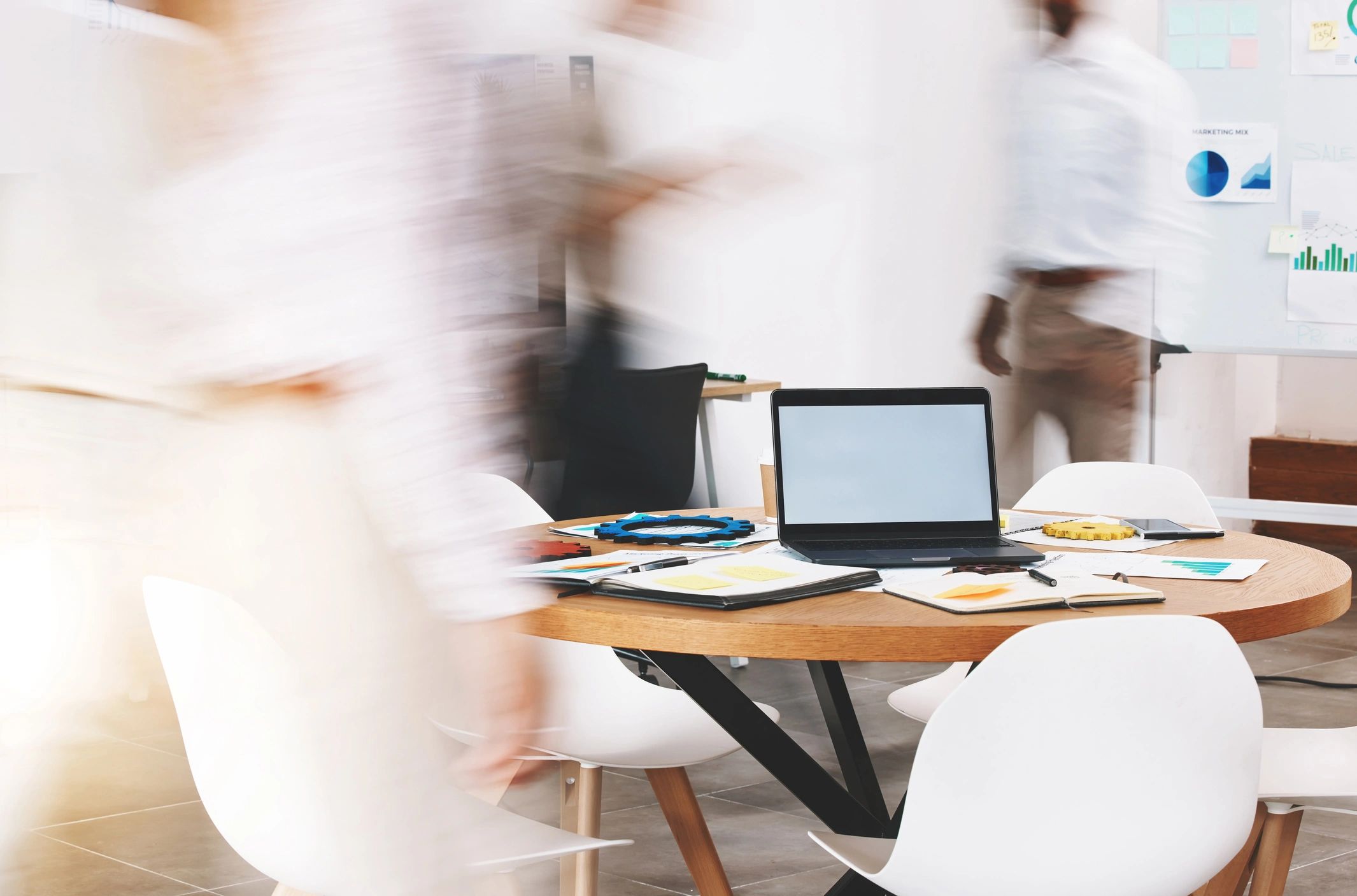 modern branding business team creative agency office